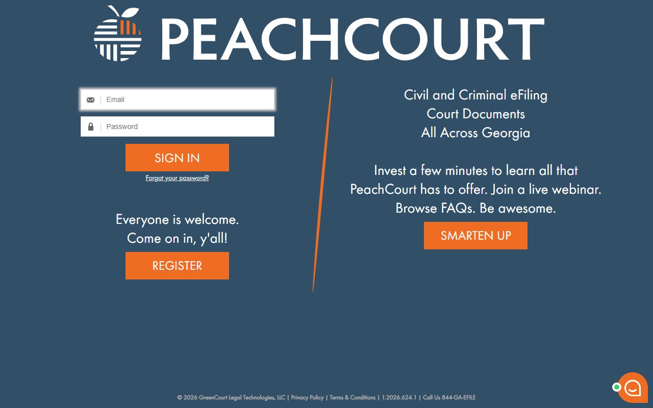 Quitman County court records PeachCourt Georgia filing portal